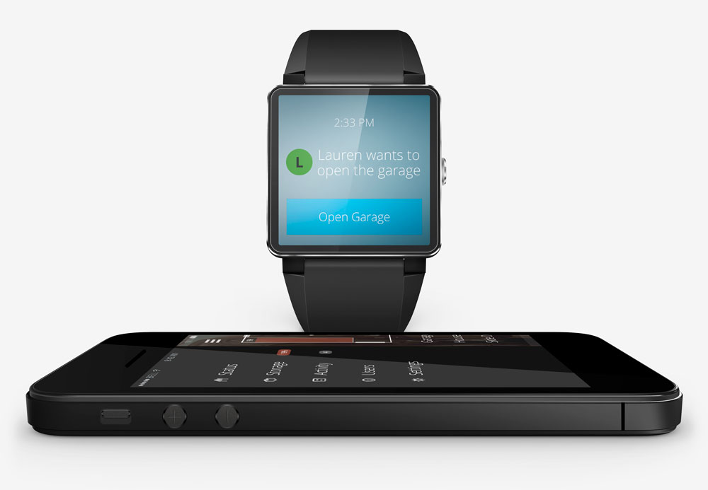 Smart Garage - Smartwatch Alert